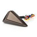 2 PCS KC051 Motorcycle Fairing Embedded LED Turn Signal Light(Yellow + Red Light)