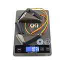 2 PCS KC051 Motorcycle Fairing Embedded LED Turn Signal Light(Yellow + Red Light)