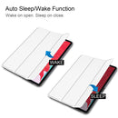 For iPad Pro 11 inch 2020 Custer Texture Smart PU Leather Tablet Case with Sleep / Wake-up Function & 3-Fold Holder(White)