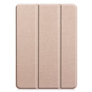 For iPad Pro 11 inch 2020 Custer Texture Smart PU Leather Tablet Case with Sleep / Wake-up Function & 3-Fold Holder(Golden)