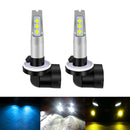 1 Pair 881 DC 12V-24V 12W 1800LM Car LED Fog Light(White Light)