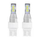 1 Pair 7443 DC 12V-24V 12W 1800LM Car LED Fog Light(Ice Blue Light)