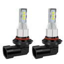 1 Pair 9005 DC 12V-24V 12W 1800LM Car LED Fog Light(Ice Blue Light)