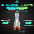 1 Pair 9005 DC 12V-24V 12W 1800LM Car LED Fog Light(White Light)