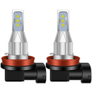 1 Pair H11 DC 12V-24V 12W 1800LM Car LED Fog Light(Yellow Light)