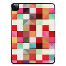 For iPad Pro 11 inch 2020 Custer Painted PU Leather Tablet Case with Sleep / Wake-up Function & 3-Fold Holder(Magic Cube)