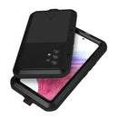 For Samsung Galaxy A53 LOVE MEI Metal Shockproof Waterproof Dustproof Protective Phone Case with Glass(Army Green)