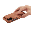For Galaxy S20+ LC.IMEEKE Hon Ancient Series Horizontal Flip Leather Case with Holder & Card Slot(Black)