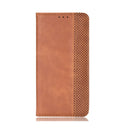 For Motorola Moto G71s/G82 5G/G52 4G Magnetic Buckle Retro Crazy Horse Leather Phone Case(Brown)
