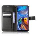 For Motorola Moto G22 / E32s 4G Diamond Texture Leather Phone Case(Black)
