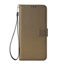 For Motorola Moto G22 / E32s 4G Diamond Texture Leather Phone Case(Brown)