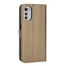 For Motorola Moto G22 / E32s 4G Diamond Texture Leather Phone Case(Brown)