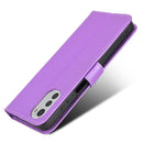 For Motorola Moto G22 / E32s 4G Diamond Texture Leather Phone Case(Purple)