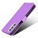 For Motorola Moto G71s / G82 / G52 4G Diamond Texture Leather Phone Case(Purple)