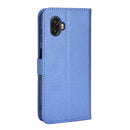 For Samsung Galaxy Xcover6 Pro Diamond Texture Leather Phone Case(Blue)