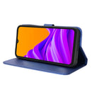 For Samsung Galaxy Xcover6 Pro Diamond Texture Leather Phone Case(Blue)