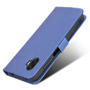 For Samsung Galaxy Xcover6 Pro Diamond Texture Leather Phone Case(Blue)