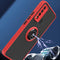 For TCL 20 XE Q Shadow 1 Series TPU + PC Phone Case with Ring(Green)
