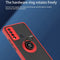 For TCL 20 XE Q Shadow 1 Series TPU + PC Phone Case with Ring(Green)