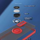For TCL 20 XE Q Shadow 1 Series TPU + PC Phone Case with Ring(Sky Blue)