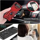 For Samsung Galaxy Z Flip4 Sliding Camera Cover Design TPU+PC Protective Phone Case(Red)