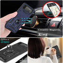 For Samsung Galaxy Z Flip4 Sliding Camera Cover Design TPU+PC Protective Phone Case(Blue)