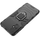 For Xiaomi Poco M4 5G / Poco M5 5G / 4G Shockproof PC + TPU Phone Case with Magnetic Ring Holder(Red)