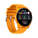 KC08 1.28 inch IPS Screen Smart Wristband, Support Sleep Monitoring/Heart Rate Monitoring(Orange)