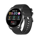 KC08 1.28 inch IPS Screen Smart Wristband, Support Sleep Monitoring/Heart Rate Monitoring(Black)
