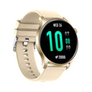 KC08 1.28 inch IPS Screen Smart Wristband, Support Sleep Monitoring/Heart Rate Monitoring(Gold)