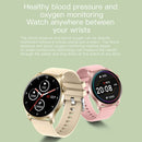 KC08 1.28 inch IPS Screen Smart Wristband, Support Sleep Monitoring/Heart Rate Monitoring(Pink)