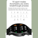 KC08 1.28 inch IPS Screen Smart Wristband, Support Sleep Monitoring/Heart Rate Monitoring(Gold)
