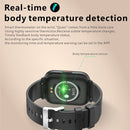Q9 Pro GT2 1.85 inch TFT HD Screen Smart Watch, Support Body Temperature Monitoring/Heart Rate Monitoring(Blue)