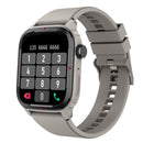 Q25 1.7 inch TFT HD Screen Smart Watch, Support Bluetooth Calling/Blood Pressure Monitoring(Grey)