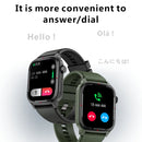 Q25 1.7 inch TFT HD Screen Smart Watch, Support Bluetooth Calling/Blood Pressure Monitoring(Blue)