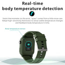 Q25 1.7 inch TFT HD Screen Smart Watch, Support Bluetooth Calling/Blood Pressure Monitoring(Black)