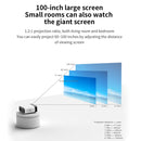 Foqucy GX100 800x480 1800 Lumens LED HD Digital Projector,Wifi Version, US Plug(White)