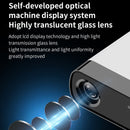 Foqucy GX100 800x480 1800 Lumens LED HD Digital Projector,Wifi Version, EU Plug(Black)