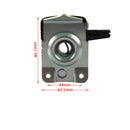 A6882-02 Car Engine Right Bonnet Hood Lock Latch Catch Block 51238122270 for BMW E36 / Z3