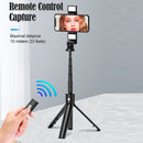 FLOVEME K22-D Bluetooth Remote Control Live Broadcast Tripod Selfie Stick Phone Holder