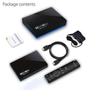 H96 Max 2GB+16GB 8K Smart TV BOX Android 11.0 Media Player with Remote Control, Plug Type:UK Plug