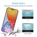 50 PCS 0.26mm 9H 2.5D Tempered Glass Film For iPhone 14 Pro