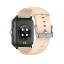 NK19 1.69 inch Screen Smart Watch, Support Bluetooth Calls, Heart Rate Monitoring, Sleep Monitoring(Gold)