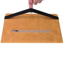 For Lenovo Tab M10 10.1 3rd Gen Skin Feel Solid Color Zipper Leather Tablet Case(Yellow)