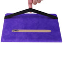 For Lenovo Tab M10 10.1 3rd Gen Skin Feel Solid Color Zipper Leather Tablet Case(Purple)