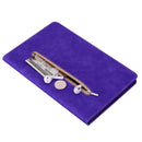 For Lenovo Tab M10 10.1 3rd Gen Skin Feel Solid Color Zipper Leather Tablet Case(Purple)