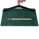 For Lenovo Tab M10 10.1 3rd Gen Skin Feel Solid Color Zipper Leather Tablet Case(Green)