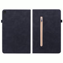 For Lenovo Tab M10 10.1 3rd Gen Skin Feel Solid Color Zipper Leather Tablet Case(Black)