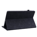 For Lenovo Tab M10 10.1 3rd Gen Skin Feel Solid Color Zipper Leather Tablet Case(Black)