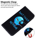 For Motorola Moto G42 Coloured Drawing Leather Phone Case(Anger)